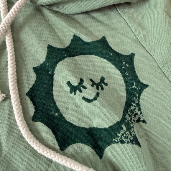 Big Bud Press Sun Baby Hand Stamped Hoodie S - Picture 3 of 8
